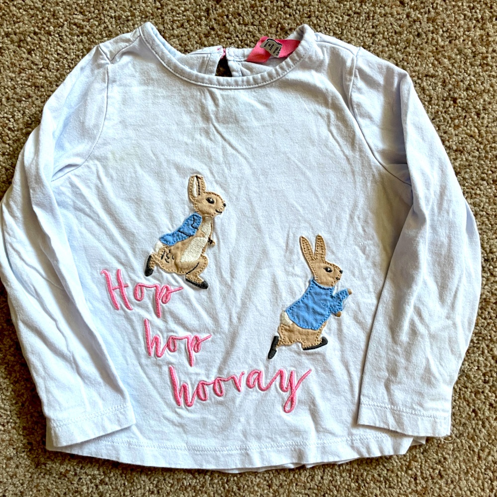 Joules 3y Girls Peter Rabbit Shirt